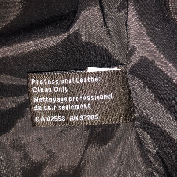 Damier Leather Brown cropped fitted jacket - Picture 4 of 6